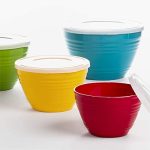 BINO Plastic Mixing Bowls with Lids Set - Image 8