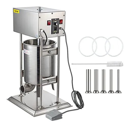 Happybuy Electric Stuffer 15L Stainless Steel