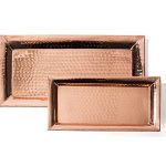 Colleta Home Hammered Tray – Set of 2