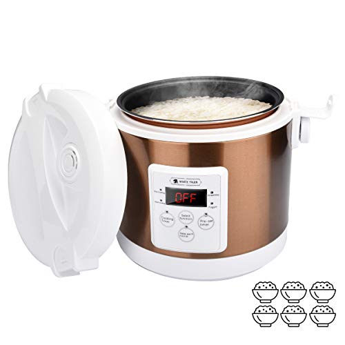 HOMCORT 2.0L Mini Rice Cooker, 25 Minutes Fast Cooking