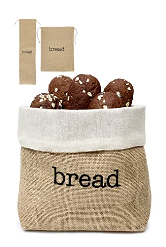 Bread Basket for Serving with Cloth Lining