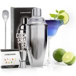 Stainless Steel Martini Shaker Drink Mixer Set