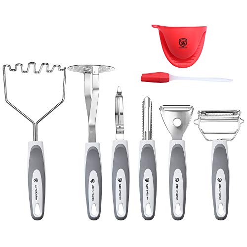 Stainless Steel Potato Masher & Peeler Set
