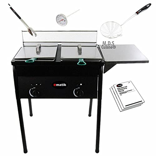 EMATIK Ematik Deep Fryer Dual Wire Basket