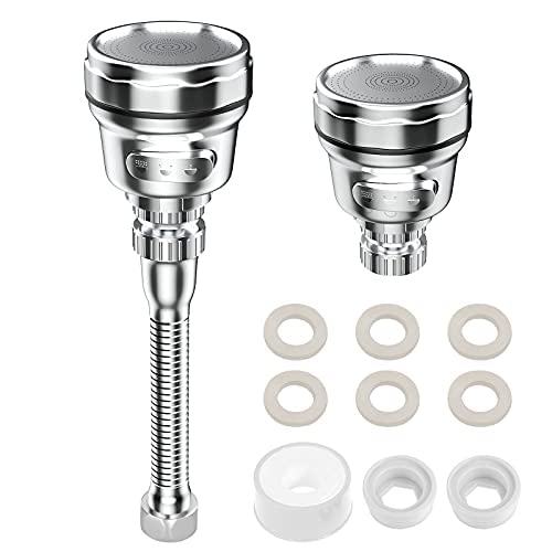 Rovtop 2 Pcs Kitchen Sink Aerators with Hose