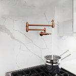 Copper Finishe Wall-Mounted Pot Filler Faucet - Image 2