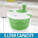 Zulay Kitchen Salad Spinner Large 5L Capacity - Image 3