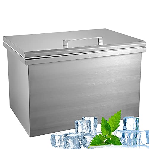 ETE ETMATE Outdoor Drop In Ice Chest Built-in stainless steel