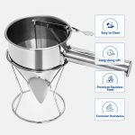 Kndatle Stainless Steel Pancake Batter Dispenser - Image 5