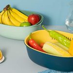 Familion 2 Pack 5 QT Large Kitchen Strainer Colander Bowl Sets - Image 2