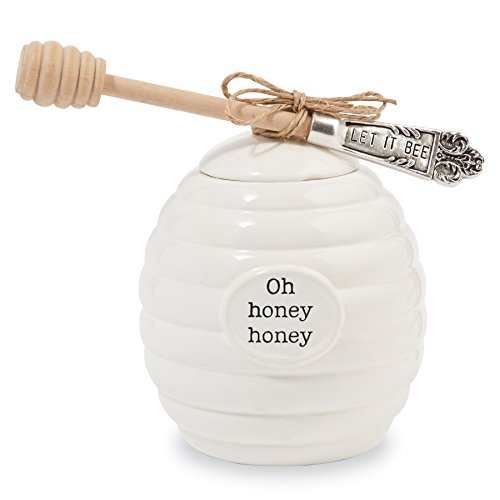 Mud Pie Honey Pot Serving Set
