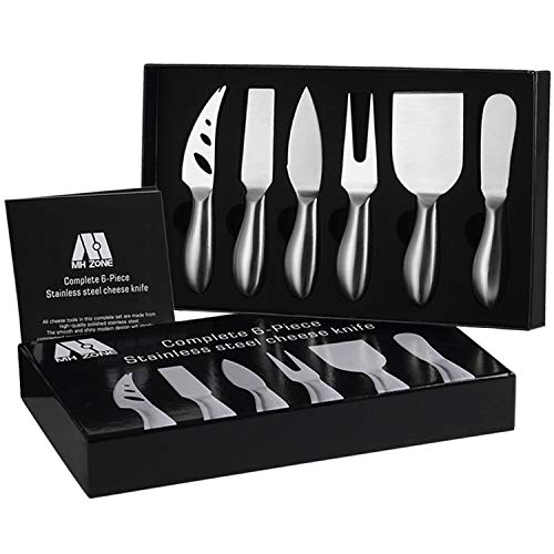 Premium 6-Piece Cheese Knife Set