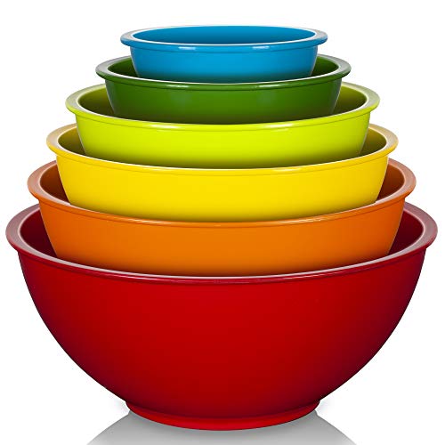Kitchen Mixing Bowls Set Cooking and Serving Food