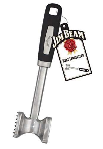 Jim Beam Stainless Steel Heavy Duty Construction Meat Tenderizer