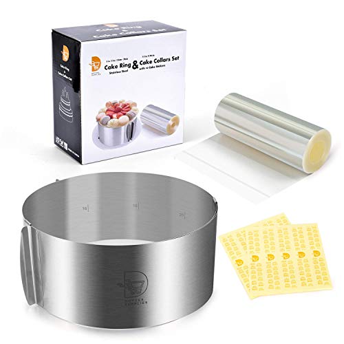Cake Mold and Acetate Sheets for Baking
