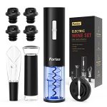 Forias Electric Wine Opener Set Rechargeable Automatic