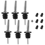 6PCS Stainless Steel Pourers, BALTRE Speed pourer