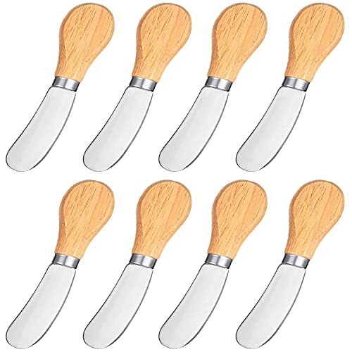 Cheese Butter Spreaders with Wooden Handle
