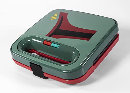 Uncanny Brands Star Wars Boba Fett Double-Square Waffle Maker