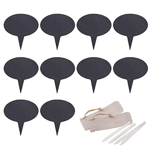 Freehawk Cheese Markers Set: Elegant Slate Labels for Cheese Boards