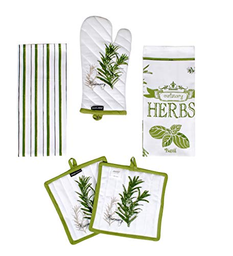 AMOUR INFINI Herb Garden 5 Pack Kitchen Set