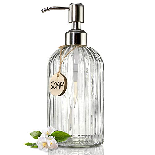 Glass Soap Liquid Hand Soap Dispenser