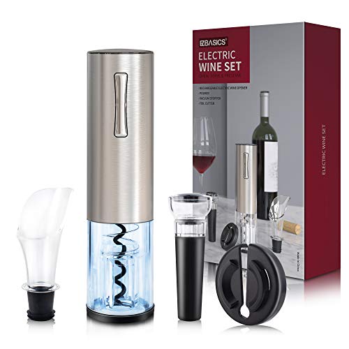 EZBASICS Electric Wine Bottle Opener kit