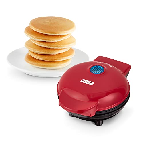 Dash Mini Maker Electric Round Griddle for Individual Pancakes