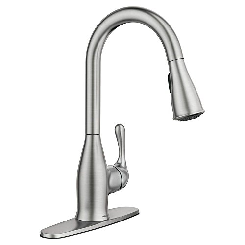 Sprayer Kitchen Faucet In Spot Resist Stainless Featuring Reflex