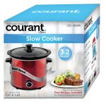 Courant Slow Cooker 3.2 Quart Crock Dishwasher Safe - Image 5