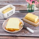 Hasense Porcelain Butter Dish with Bamboo Lid - Image 3