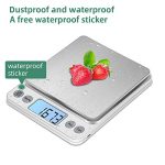 KUBEI Upgraded Larger Size Digital Food Scale Weight Grams and OZ - Image 7
