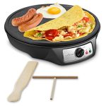 Adjustable Electric Griddle Crepe Maker