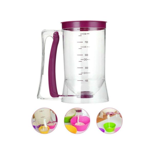 DIY Tool Cupcake Pancake Crepe Batter Dispenser
