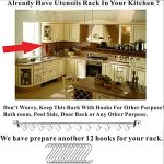 Kitchen Utensils Set with Utensil Holder Rack And Hooks - Image 7