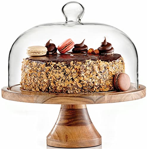 Royalty Art 4-in-1 Cake Stand with Dome