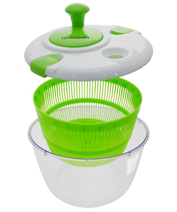 Plastic Kitchen Large 5L Quarts Fruits and Vegetables Dryer