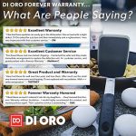DI ORO Chef Series 3 Piece Silicone Turner Spatula Set - Image 5