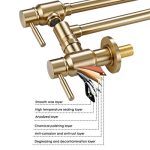 Pot Filler Faucet Brass Wall Mount - Image 6