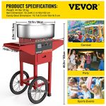 VBENLEM 19.7 Inch Cotton Candy Machine - Image 7