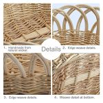 Rustic natural Bread baskets for serving - Image 5