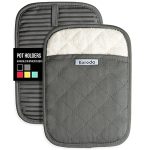 Heat Resistant Potholders with Organic Cotton