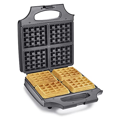 BELLA 4 Slice Non-Stick Belgian Waffle Maker