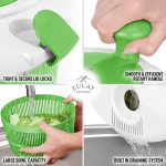 Zulay Kitchen Salad Spinner Large 5L Capacity - Image 4