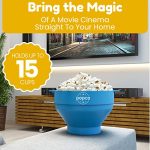 Collapsible Microwave Popcorn Popper with Handles - Image 3