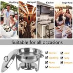 Packed Full Size Stainless Steel Chafing Dish Buffet Set - Image 6
