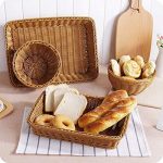 Poly-Wicker Woven Bread Baskets - Rustic Charm for Your Dining Experience - Image 7
