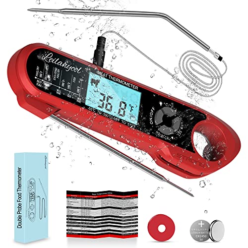 Waterproof Digital Instant Read Food Thermometer