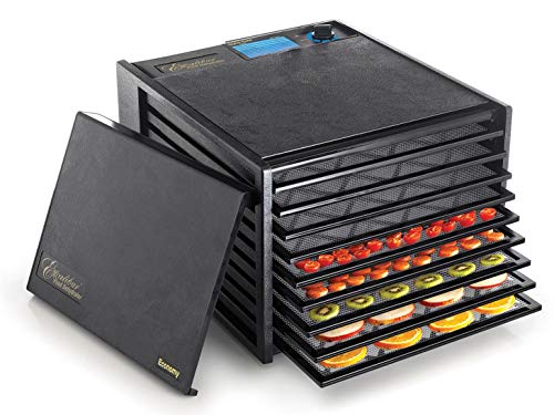 Electric Food Dehydrator with Adjustable Thermostat 9-Tray