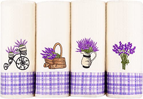 Dish Towels for Kitchen Lavender